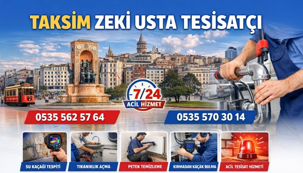 taksim tesisatçı